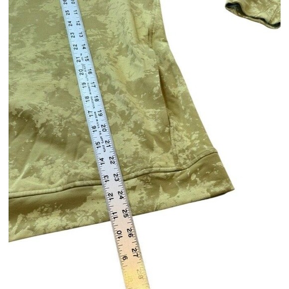 Lululemon City Sweat Pullover Hoodie Men's Size Large Green Tie Dye Sweatshirt - Picture 8 of 8